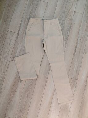 Old Navy Women's Khaki High-Rise Flare Pants